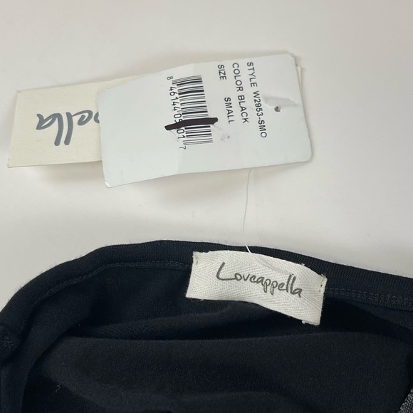 Loveapella Maxi Dress Womens Size Small Sleeveless Black Solid Rayon NEW NWT - Picture 5 of 8